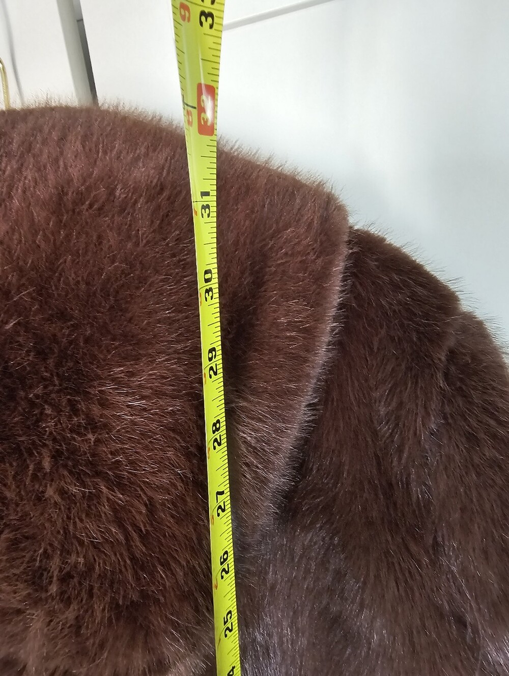 Christian Siriano Faux Fur Coat Womens S Brown Hooded Zip Long Jacket NWT Stunni - Picture 7 of 8
